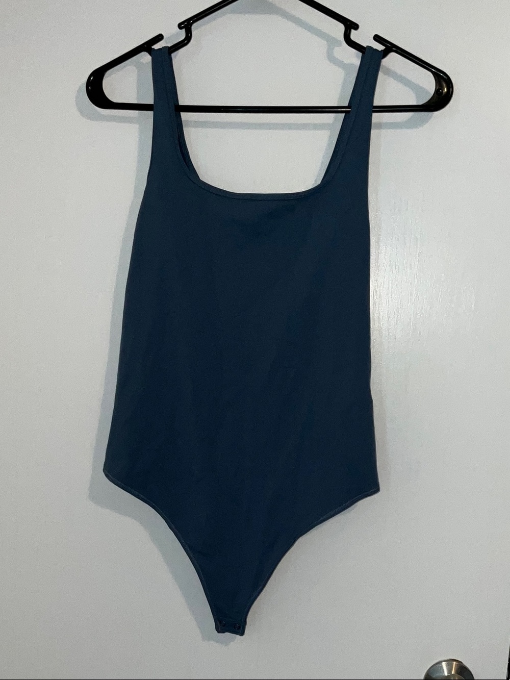 Abercrombie & Fitch Deep Teal Scoop Neck Bodysuit